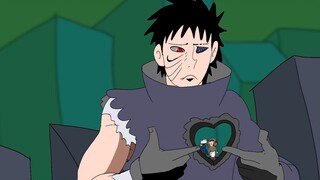 Liên minh vẽ tay Obito Madara vs Zhongnin, sự hỗ trợ của hai trụ cột bằng không sự hỗ trợ
