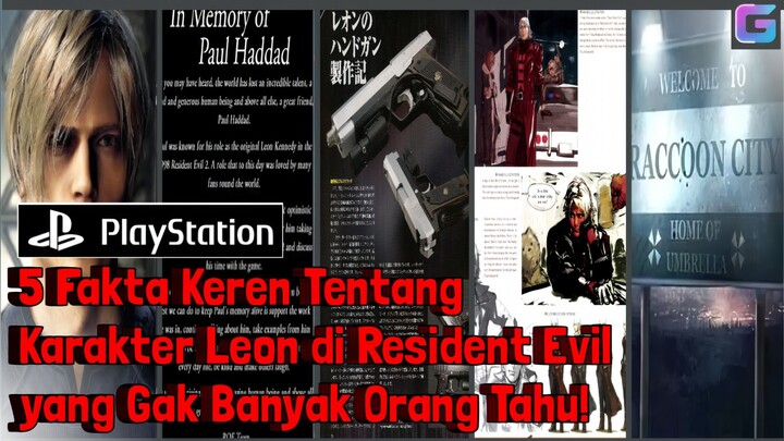 Fakta Keren Tentang Karakter Leon di Resident Evil yang Gak Banyak Orang Tahu!" - PLAYSTATION