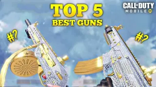 Top 5 Best Guns in Codm Season 1 | Gunsmith Loadout/Class Setup | Cod Mobile