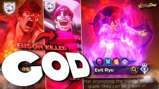 SHOULD YOU SUMMON FOR EVIL RYU OR AKUMA?! EVIL RYU BISON KILLER (how to use!) in Street Fighter Duel