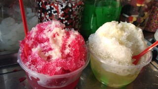 Num kang sai thailand shevad ice:น้ำแข็งใส ราดน้ำมะลิ ราดน้ำแดง