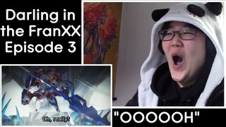 Newbie Jun Reacts | Darling in the FranXX (Episode 3)