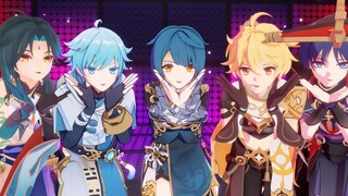[เก็นชินอิมแพกต์MMD/4K] Teywat Shota Group เปิดตัว ~ ทำอะไรก็ขอความเมตตา