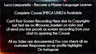 Luca Lampariello  course - Become a Master Language Learner download