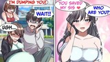 When I Helped A Pregnant Lady & Got Late, My Ex Broke Up But A Hot Girl Thanks Me (RomCom Manga Dub)