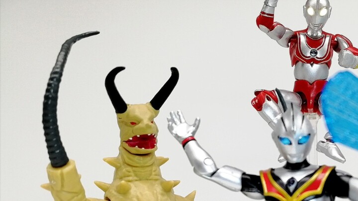 Ultraman Super Animated Toy 8 Jack Nexus Evil Tiga Underground Monster Gu Dun giới thiệu mod chia sẻ