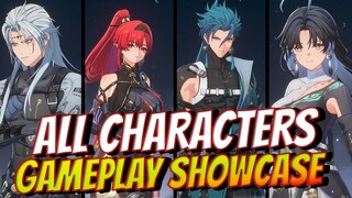 Wuthering Waves ALL CHARACTER gameplay showcase