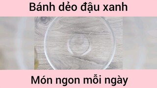 Làm bánh dẻo nhân đậu xanh
