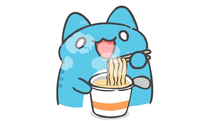 Instant noodles that can't be eaten
