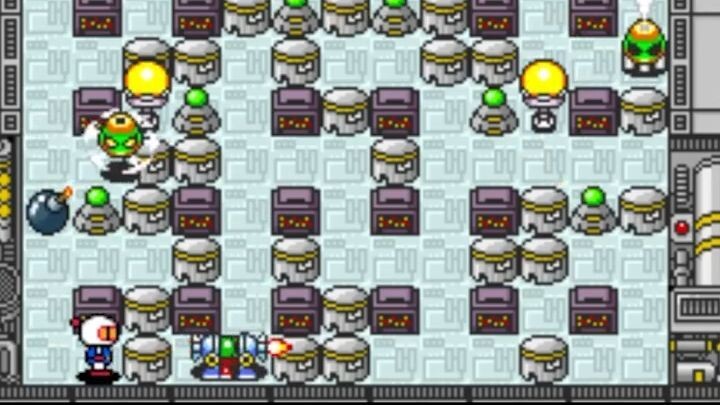Bomberman 3 blooper 7 nivel 6 #snes jugando