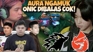 GILAA GILIRAN AURA NGAMUK !! ONIC DIPRESS !! ONIC VS AURA MATCH 2 - MPL S13