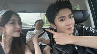 Chen Zheyuan dan Nazha Reuter, berciuman kecil, penampilan mereka sangat serasi