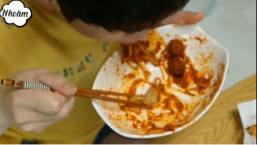 Mì Ý và gà chiên sốt BBQ phần cuối #mukbang