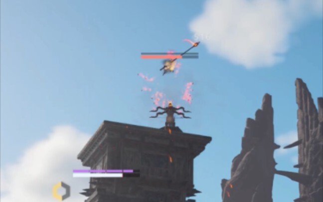 Playing with a siege crossbow in front of my vibration-damping shield?