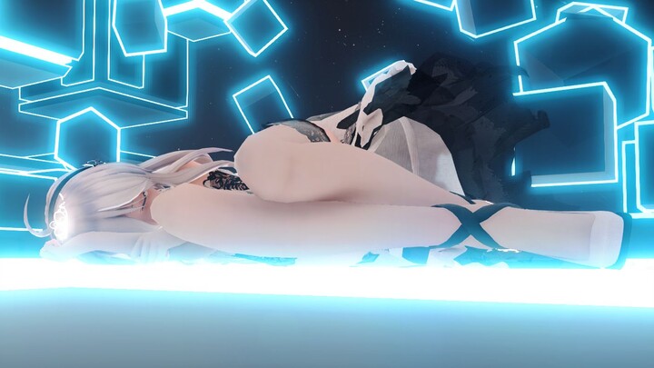 [Weak Sound MMD] This weak sound is asleep, why don't we put her...