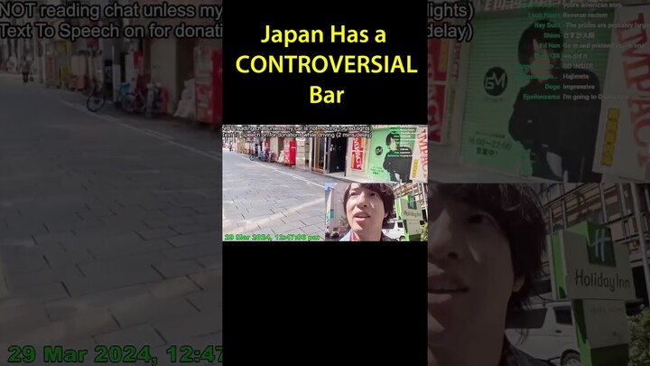 Japan Has a CONTROVERSIAL bar