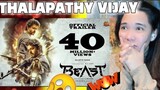 BEAST OFFICIAL TRAILER REACTION Thalapathy Vijay SunPictures | Nelson | Anirudh | POOJA HEGDE