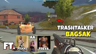 TRASHTALKER BAGSAK! 24 SQUAD KILLS FT. 2CLICKZ AA ALVAREZ & AG FREYA