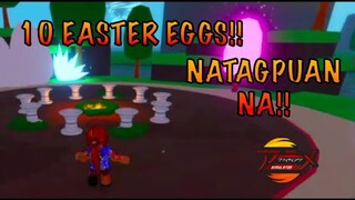 LOCATION NG 10 EASTER EGGS NATUNTUN NA!! ANIME FIGHTING SIMULATOR