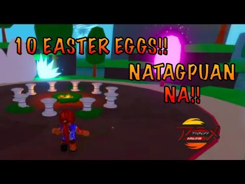 LOCATION NG 10 EASTER EGGS NATUNTUN NA!! ANIME FIGHTING SIMULATOR