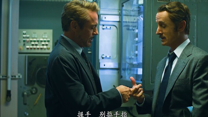 “Iron Man finally met his father, and the pressure he’d been carrying in his heart was finally lifte