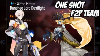 One Shot Banshee 13 Dengan F2P Tim & FREE Equipment | Epic Seven