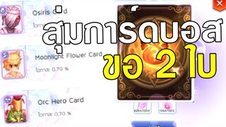 ROM | สุ่มการ์ดบอส 2 ใบ ตามล่าหาออคฮีโร่ Random MVP/Mini Card