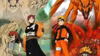 "Cut all the dialogue" what a bloody battle Naruto vs Gaara is