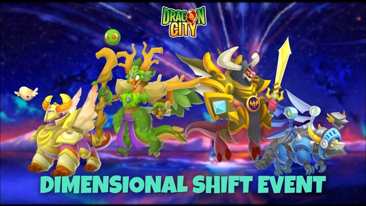 NEW EVENT: DIMENSIONAL SHIFT EVENT (Time Element Dragons) in Dragon City 2022