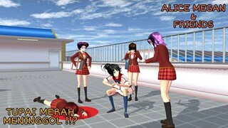 ALICE MEGAN & FRIENDS [ PERTUMPAHAN DARAH !!? ] SAKURA SCHOOL SIMULATOR