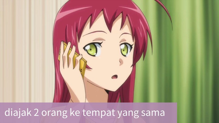#KompetisiKreasiUnggahan7, Chiho ngajak Yusa buat pergi liat Maou kerja