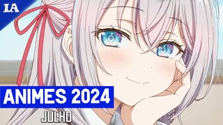 NOVOS ANIMES DE JULHO 2024 | Guia de Temporada