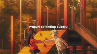 AHHHHH WAGURI ADALAH PAHLAWAN SUBARU 🥹😖