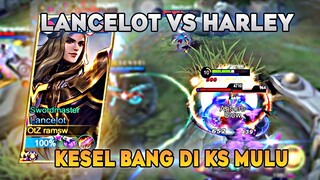 Aggressive Lancelot vs Harley, Main Jungler di KS terus mending Lu Hyper aja