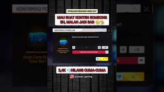 Gara² Mau Upgrade FAMAS DEMONIC Grin KE LV-7 ,jadi Hilang 2.400💎‼️