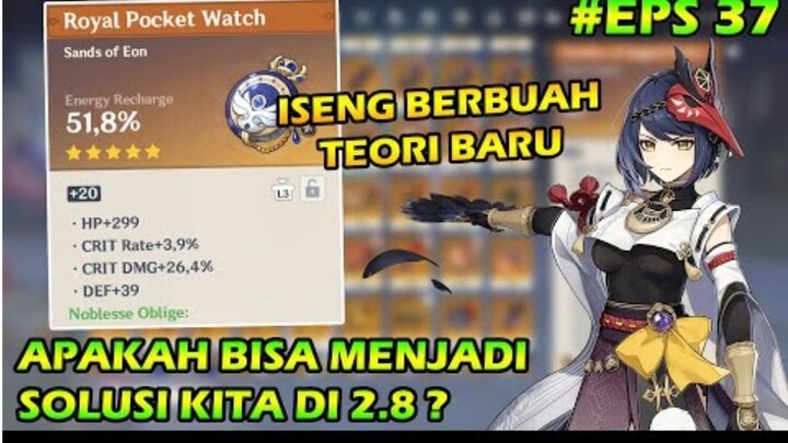 Apakah Teori Ini Bisa Jadi Solusi Kita - Trik Enhance Artefak Genshin 2.8 | Genshin Impact Indonesia