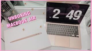 UNBOXING MACBOOK AIR 2020 // (Philippines)