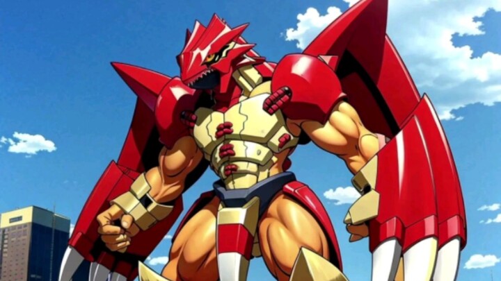 Groudon: Rayquaza, you are a dragon, right? Come and try my Dino Buster