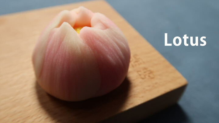 Wagashi making - Young Lotus