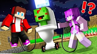Mikey Became NEW SKIBIDI TOILET And caught Mikey and Zoey At 3 am in Minecraft? - Maizen