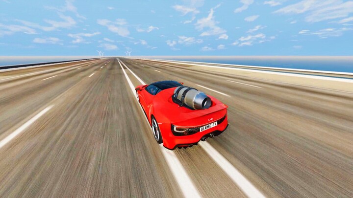 What would happen if you mounted a car on an airplane engine?