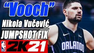 Nikola Vucevic Jumpshot Fix NBA2K21 with Side-by-Side Comparison