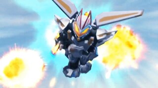 Kamen Rider Geats defeats the Jyamato Flying Fortress using Command Form