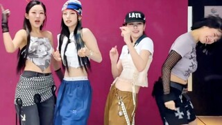 ITZY  x Kiss of Life互动'GOLD+Get Loud'舞蹈cha！