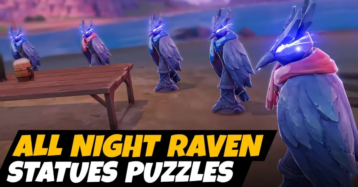All Night Raven Statues Puzzle Twinning Isle Puzzles Genshin Impact 2 8 Golden Apple Archipelago Bilibili