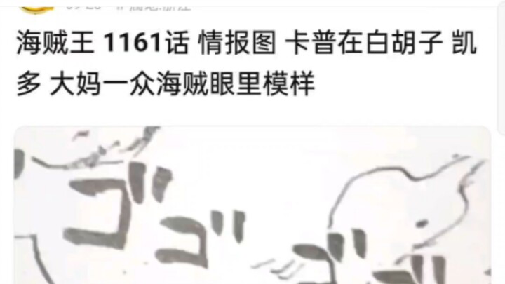 贴吧热议:卡普在白胡子凯多，大妈一众海贼眼里模样