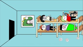 [Silly Animation] The person you confessed to is confessing to someone else