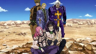 (Dio Not So Bizarre Adventure) Grup Jepang Jotaro Keluar, Cuplikan Op