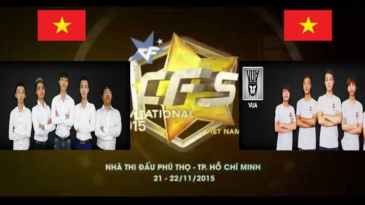CFSI - Group B - CTV Super - Clan VUA - Vòng loại Bảng B - Crossfire Stars Invitational VN 2015