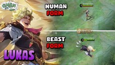 NEW HERO LUKAS BISA BERUBAH JADI MONSTER CALON COLLAB SAMA NARUTO - MOBILE LEGENDS